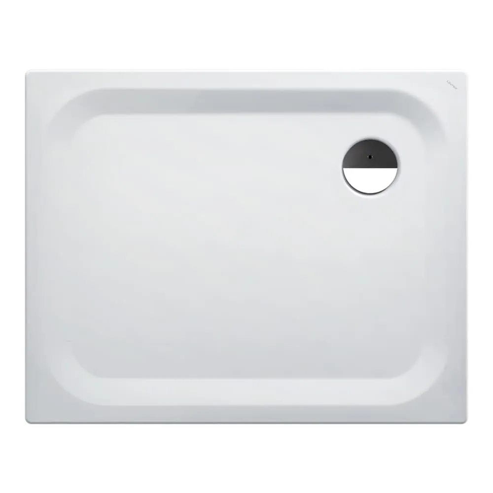 LAUFEN PLATINA Ocelová sprchová vanička 1000 x 800 x 25 mm #H2150406000401 - 000 - Bílá