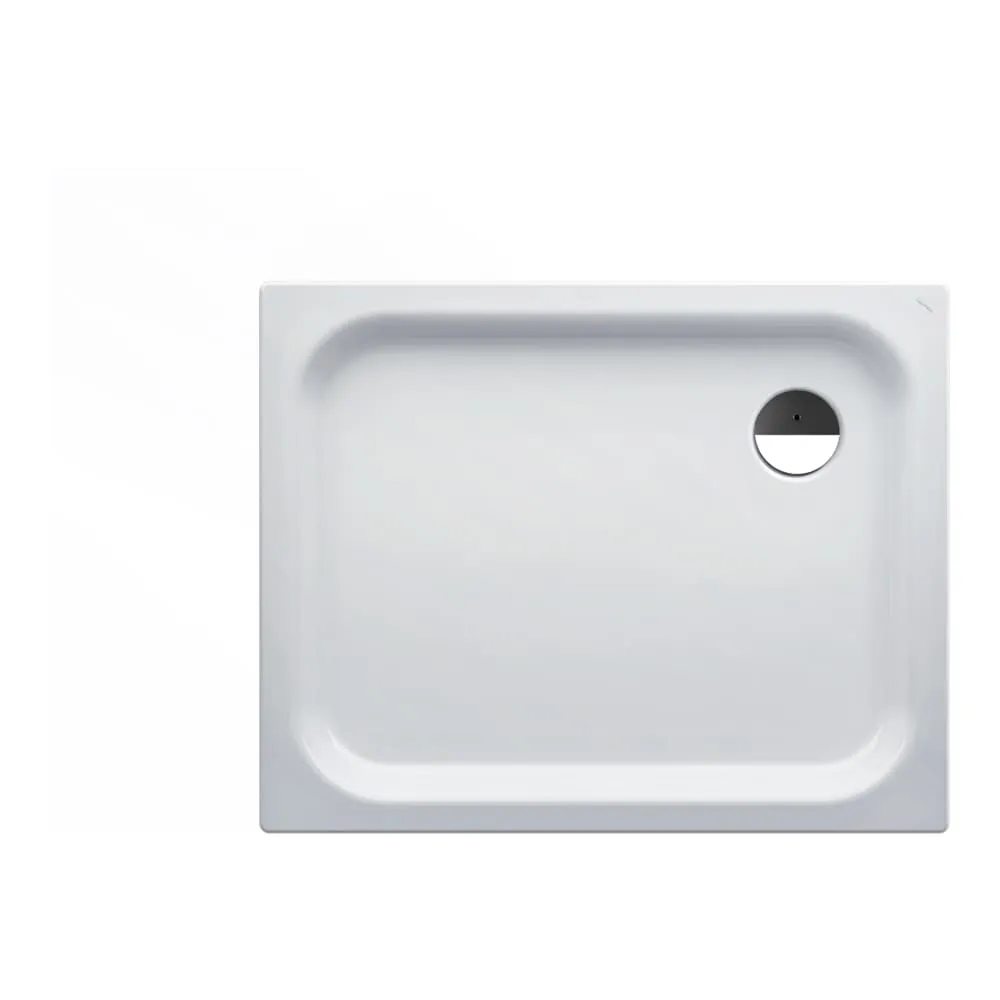 LAUFEN PLATINA Ocelová sprchová vanička 1000 x 800 x 65 mm #H2150416000401 - 000 - Bílá