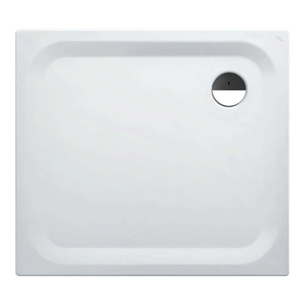 LAUFEN PLATINA Sprchová vanička, obdélníková, ocel 3,5 mm, extra plochá (30 mm) 1000 x 900 x 25 mm #H2150306000401 - 000 - Bílá