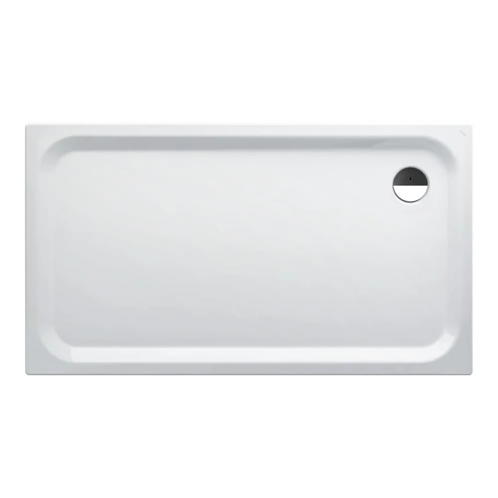 LAUFEN PLATINA Sprchová vanička, obdélníková, ocel 3,5 mm, plochá (45 mm) 1600 x 900 x 45 mm #H2150366000401 - 000 - Bílá