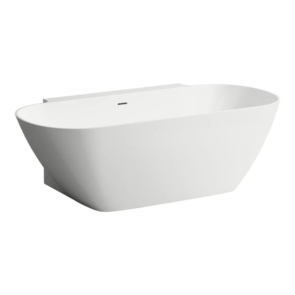 LAUFEN LUA Vana, ke stěně (D - tvar), materiál Marbond 1700 x 855 x 540 mm #H2200870000001 - 000 - Bílá