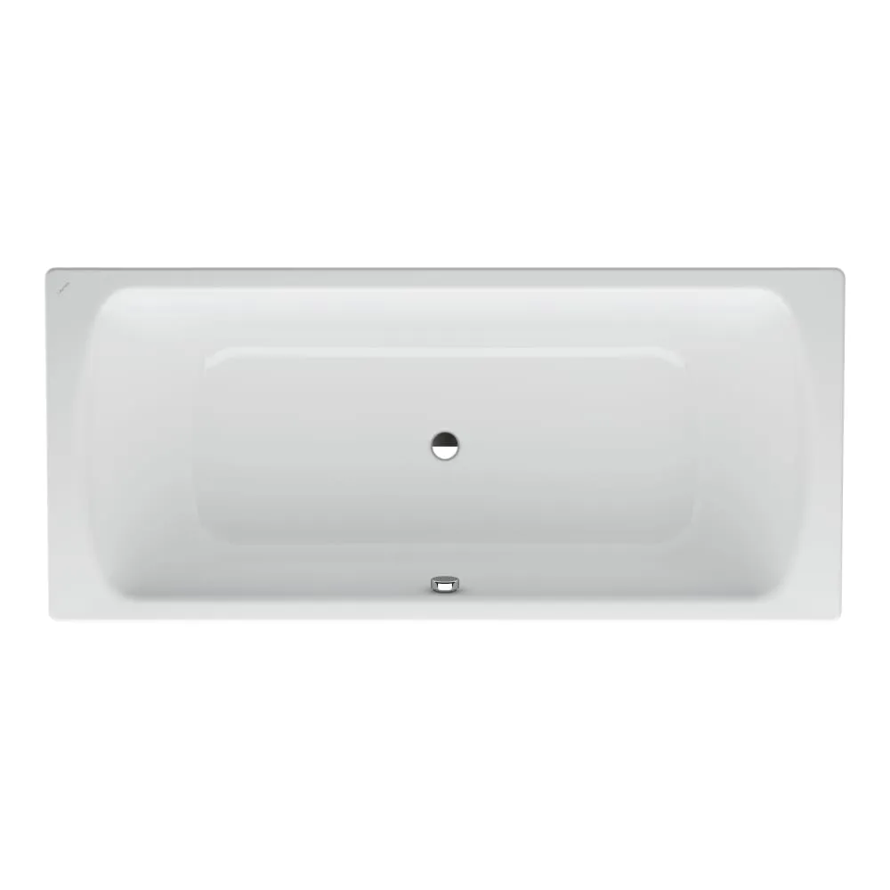 LAUFEN Vana PRO, vestavná, se středovým odtokem, smaltovaná ocel (3,5 mm) 1800 x 800 x 450 mm #H2279500000401 - 000 - Bílá