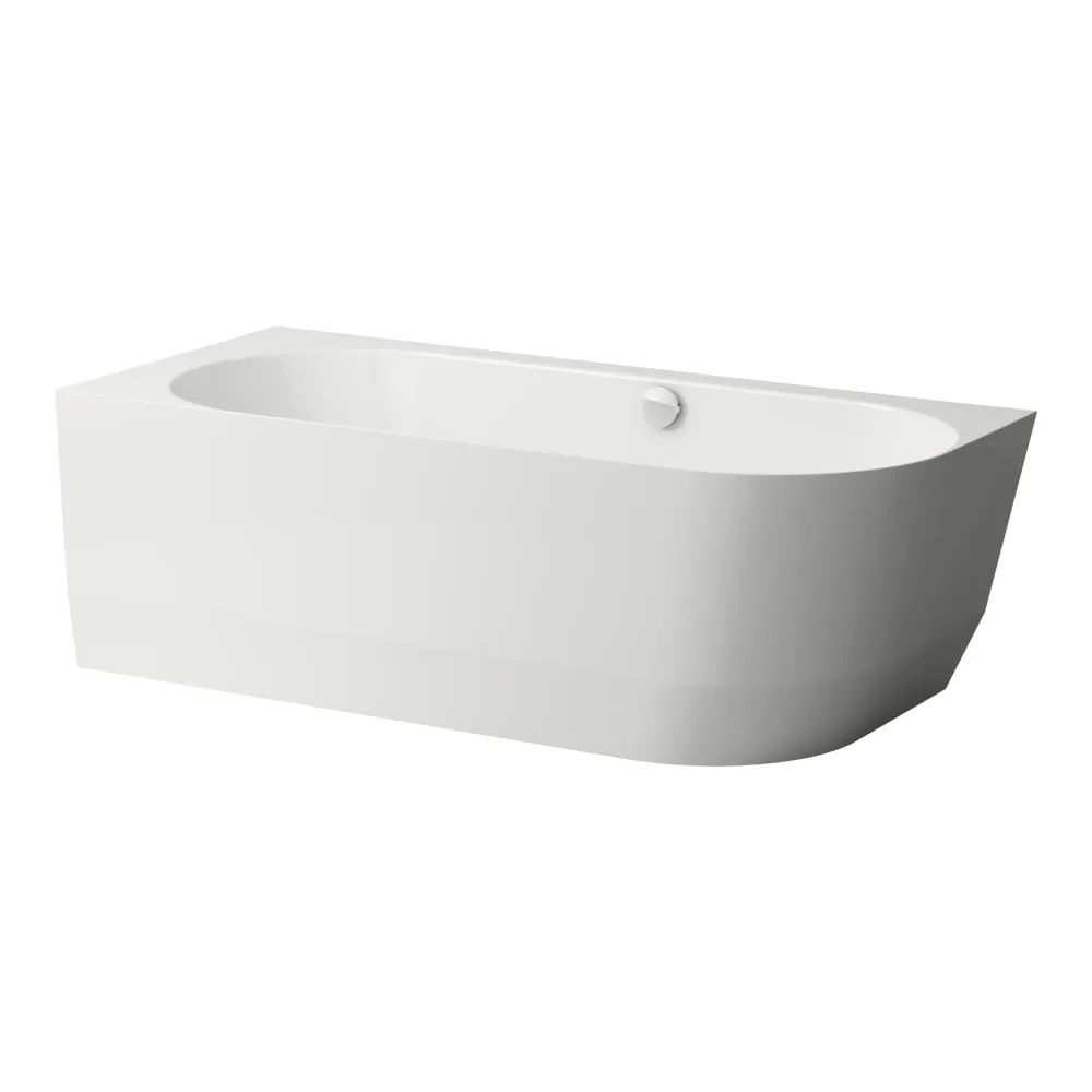 LAUFEN PRO Vana, rohový model, levý, včetně sady podpěr a nohou 1800 x 800 x 590 mm #H2449560000001 - 000 - Bílá