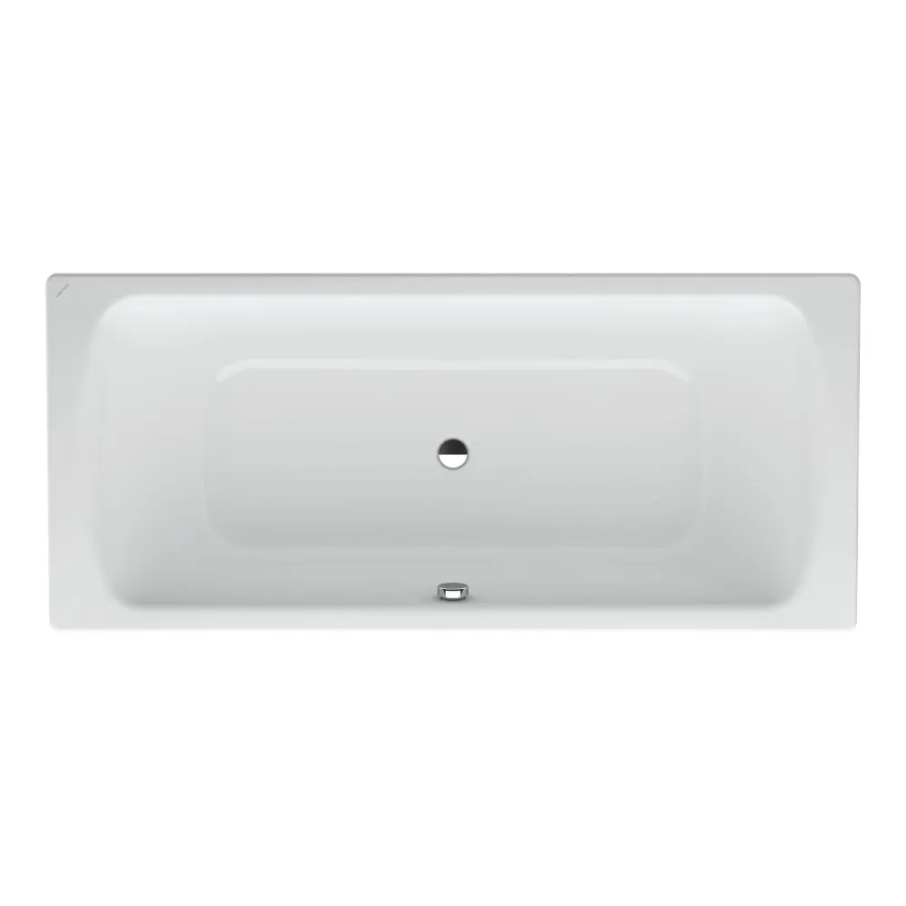 LAUFEN Vana PRO, vestavná, se středovým odtokem, smaltovaná ocel (3,5 mm) 1700 x 750 x 450 mm #H2269500000401 - 000 - Bílá