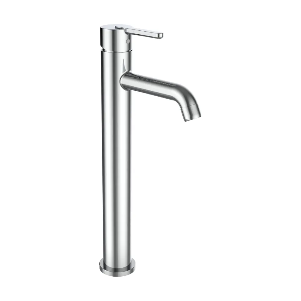 LAUFEN LUA Umyvadlová stojánková páková baterie pro umyvadlové mísy s výtokem 135 mm, kartuše Eco+,průtok 5,7 l/min, bez automatické výpusti 425 x 254 x 60 mm #H3110880041201