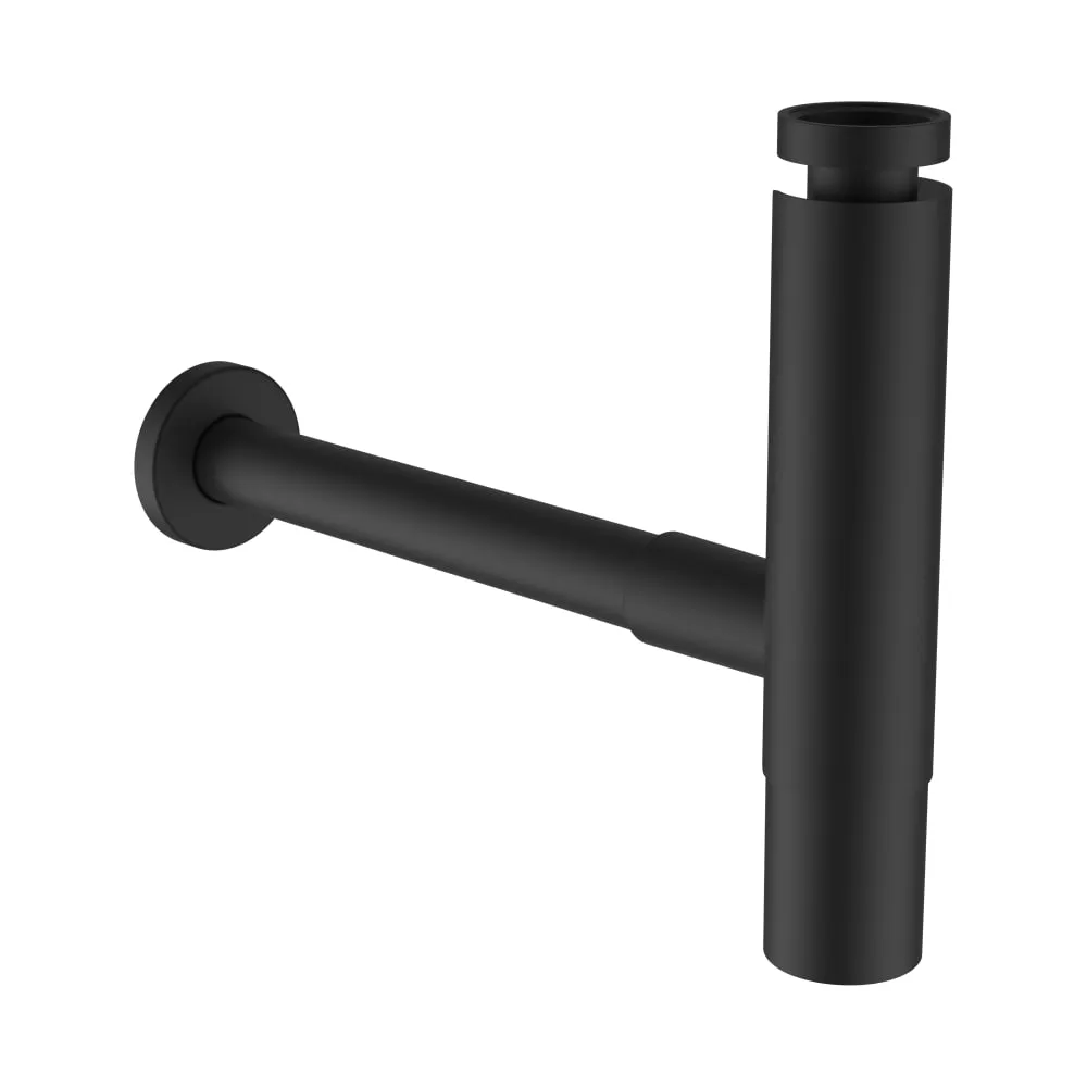 LAUFEN Designový sifon, PVD titan černá matná #H3749800810001