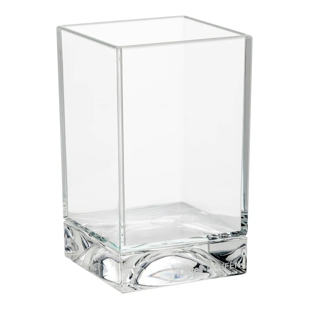 LAUFEN Kartell LAUFEN Pohár 'Boxy', plast 70 x 70 x 120 mm #H3823300840001 - 084 - Krystal transparentní