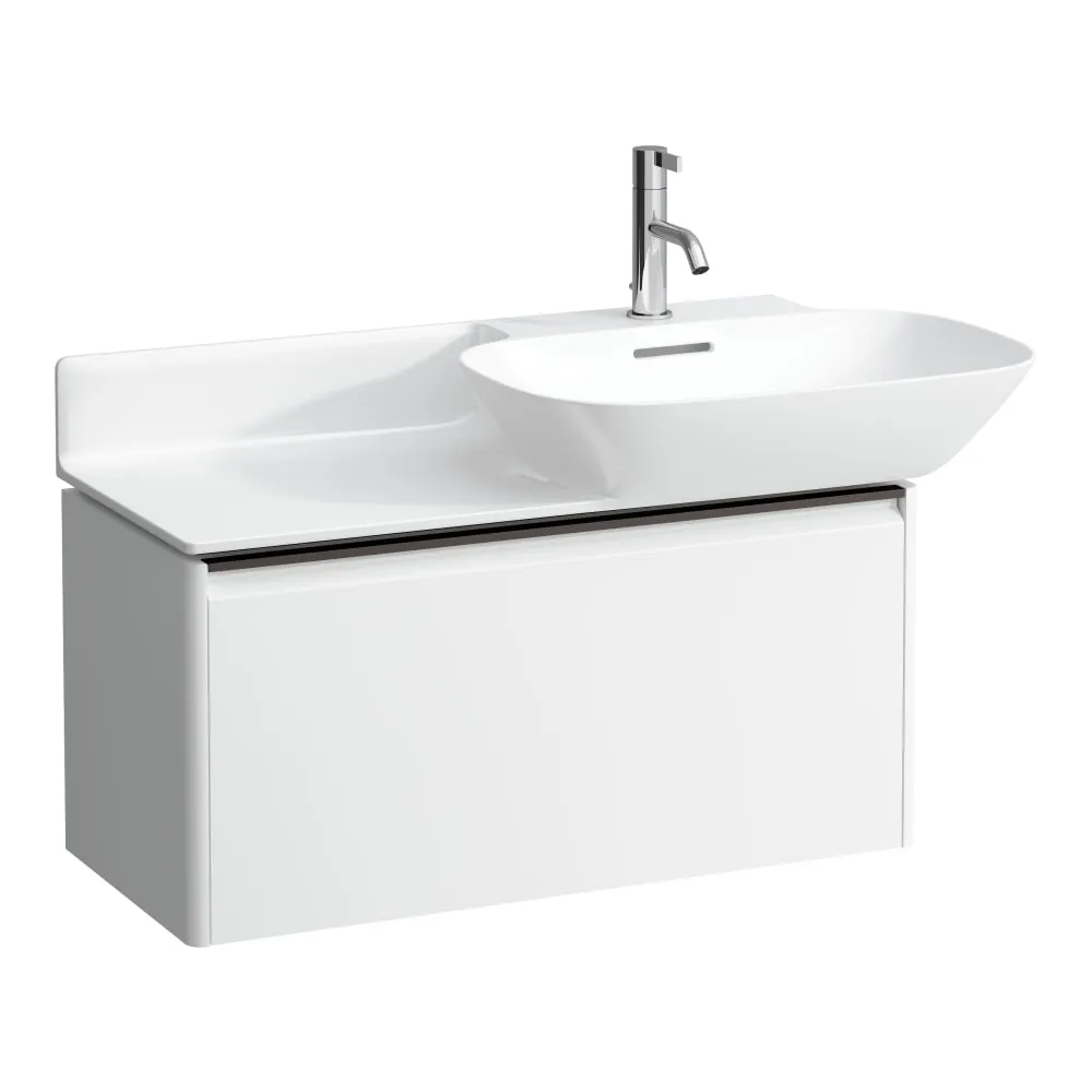 LAUFEN BASE Skříňka pod umyvadlo s 1 zásuvkou, pro umyvadla H813301, H813302 770 x 350 x 360 mm #H4030031102601 - 260 - Bílá mat