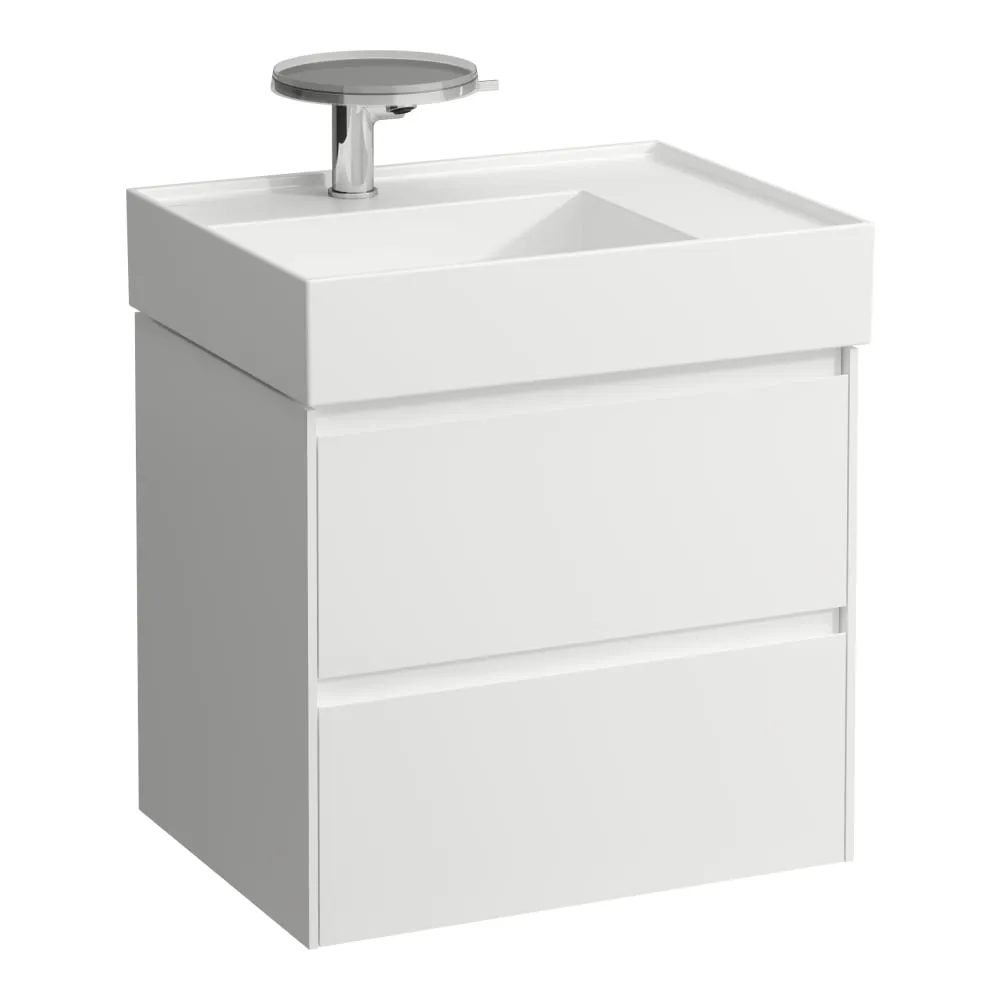 LAUFEN LANI Skříňka pod umyvadlo, se 2 zásuvkami, pro umyvadlo H810334 585 x 450 x 515 mm #H4039321129991 - 260 - Bílá mat
