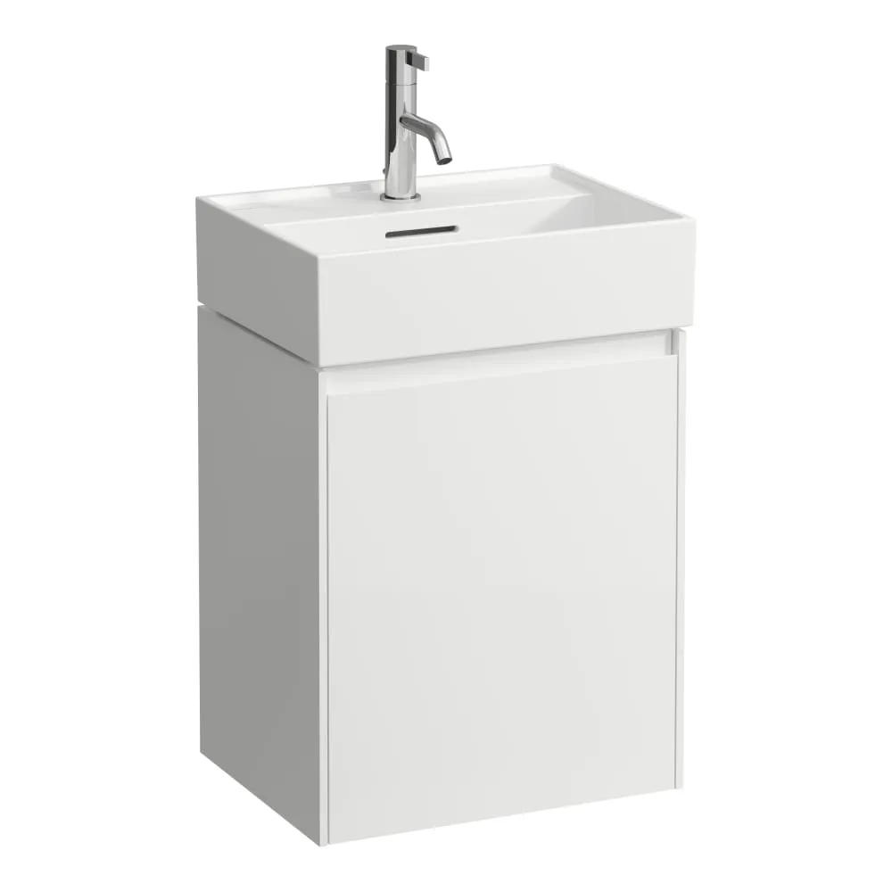 LAUFEN LANI Skříňka pod umyvadlo, 1 dvířka, závěsy vpravo, pro umyvadlo Kartell • LAUFEN H815330 435 x 330 x 515 mm #H4039121129901 - 260 - Bílá mat