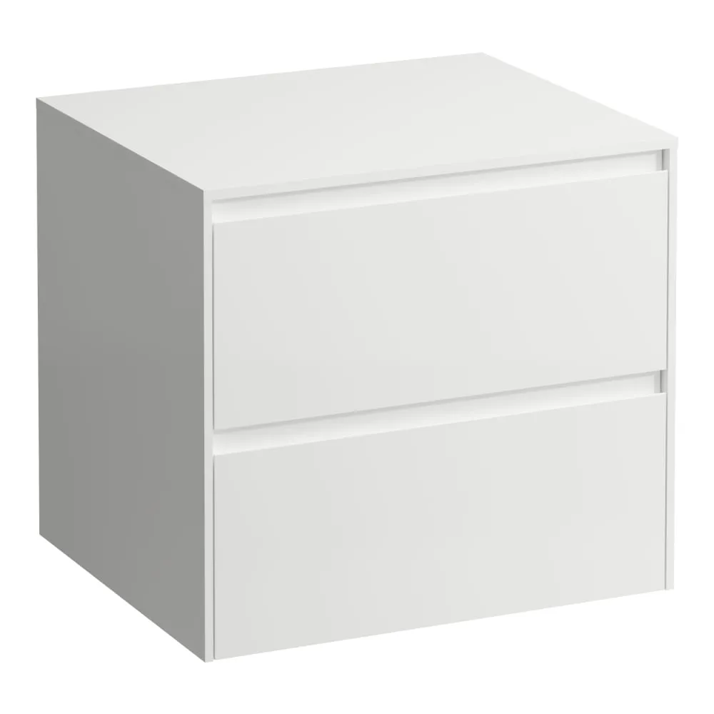 LAUFEN LANI Zásuvkový element 600, se 2 zásuvkami, bez výřezu, top 12 mm 585 x 495 x 525 mm #H4043001122671 - 260 - Bílá mat