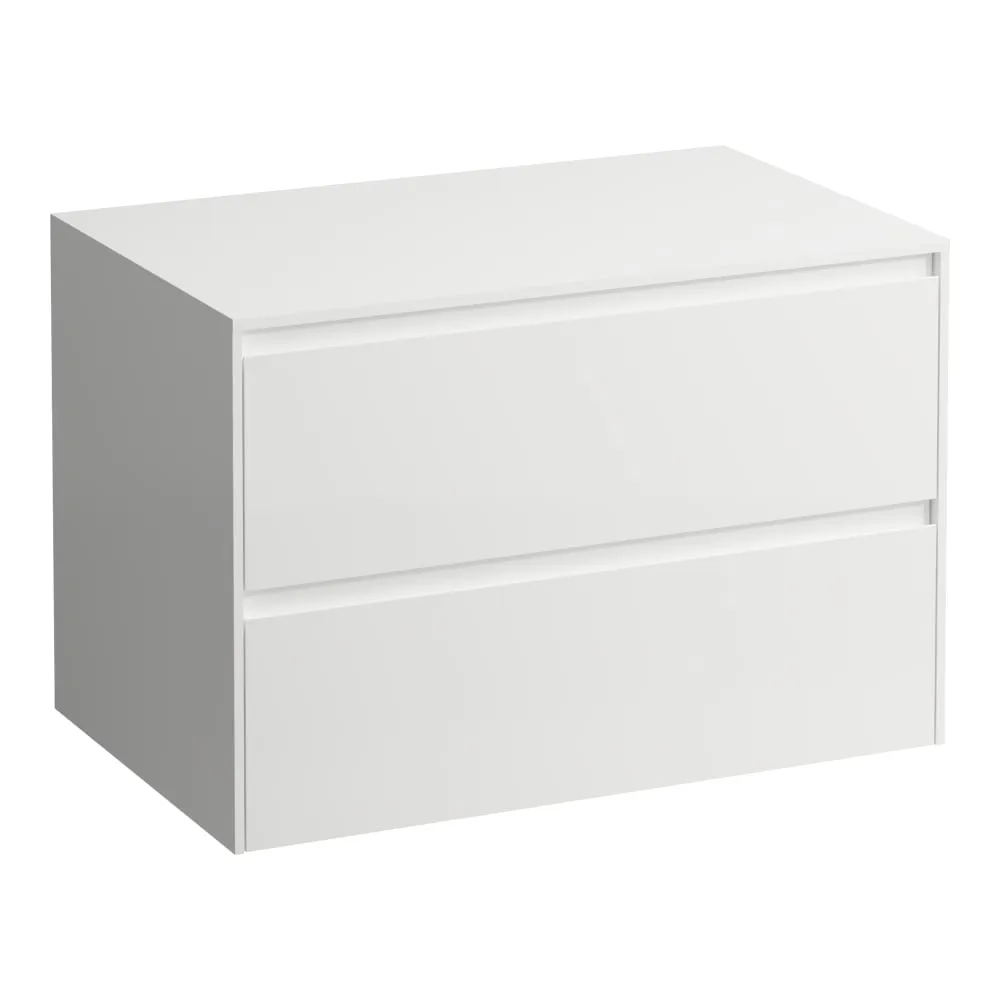 LAUFEN LANI Zásuvkový element 800, se 2 zásuvkami, bez výřezu, top 12 mm 785 x 495 x 525 mm #H4043101122601 - 260 - Bílá mat
