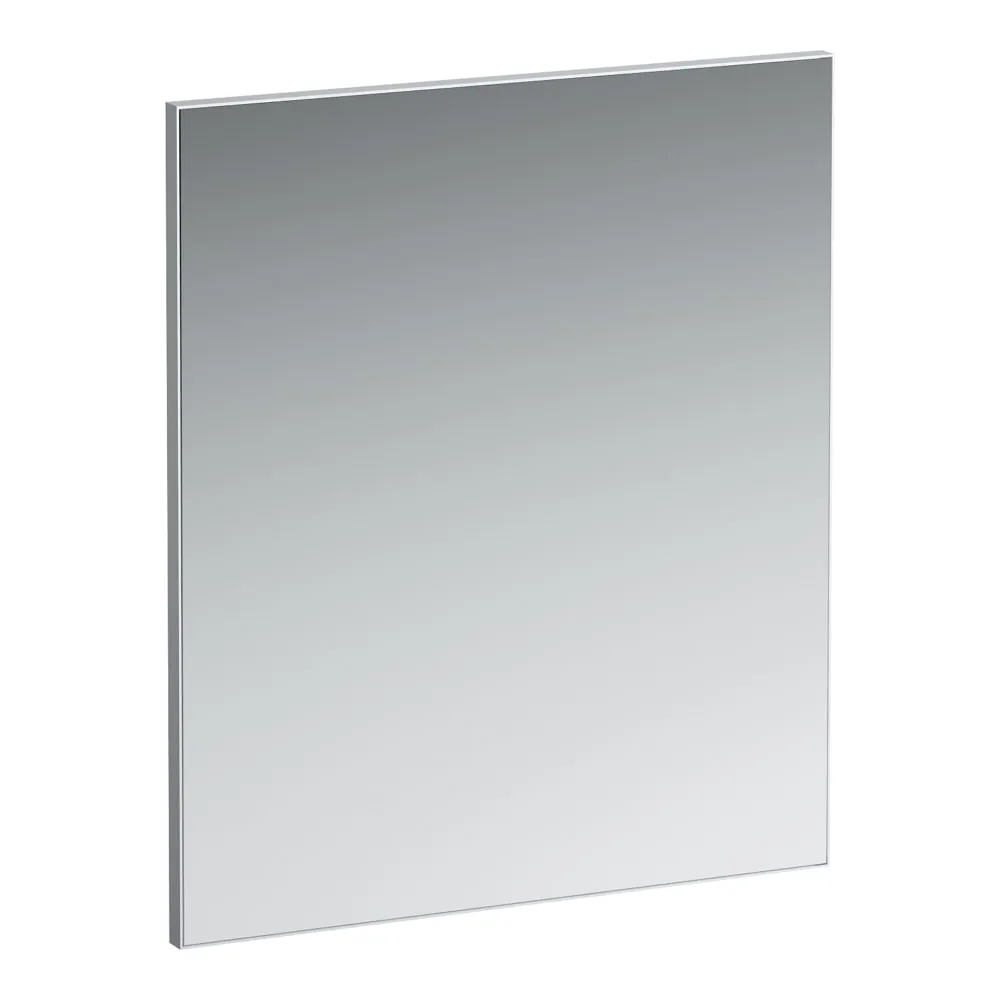 LAUFEN FRAME 25 Zrcadlo v hliníkovém rámu, bez osvětlení 600 x 25 x 700 mm #H4474029004501 - 144 - Zrcadlo