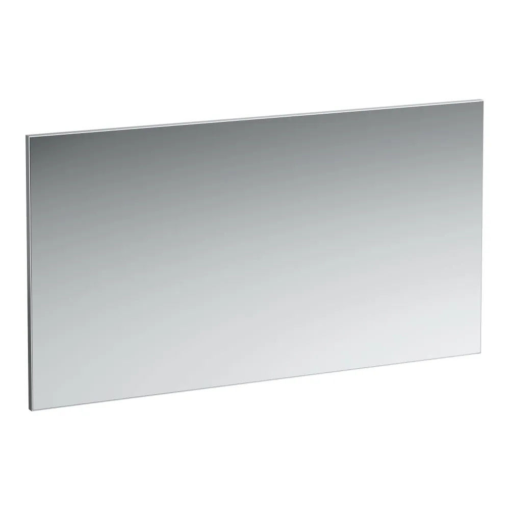 LAUFEN FRAME 25 Zrcadlo v hliníkovém rámu, bez osvětlení 1300 x 25 x 700 mm #H4474089004501 - 144 - Zrcadlo