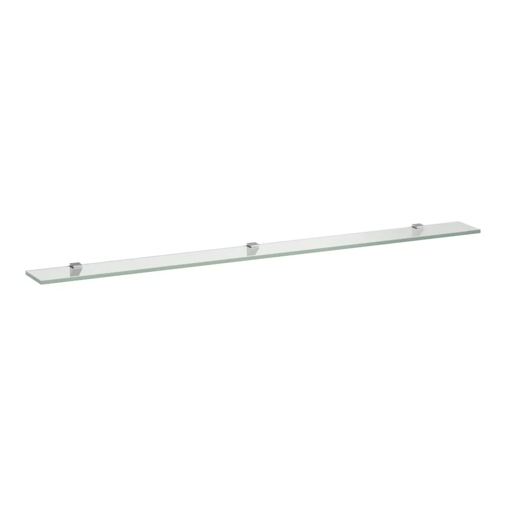 LAUFEN FRAME 25 Skleněná polička s 3 upevněními na stěnu 1300 mm 1300 x 120 x 10 mm #H4475889004501 - 000 - Bílá