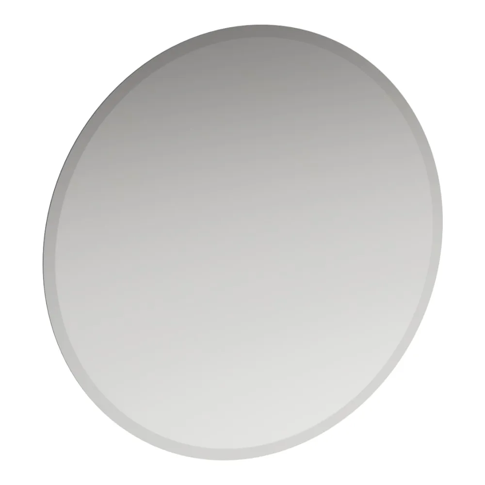 LAUFEN FRAME 25 Zrcadlo kruhové, bez senzorového vypínače, s LED ambientním osvětlením, 4 000 K, IP44 550 x 23 x 550 mm #H4474319001441