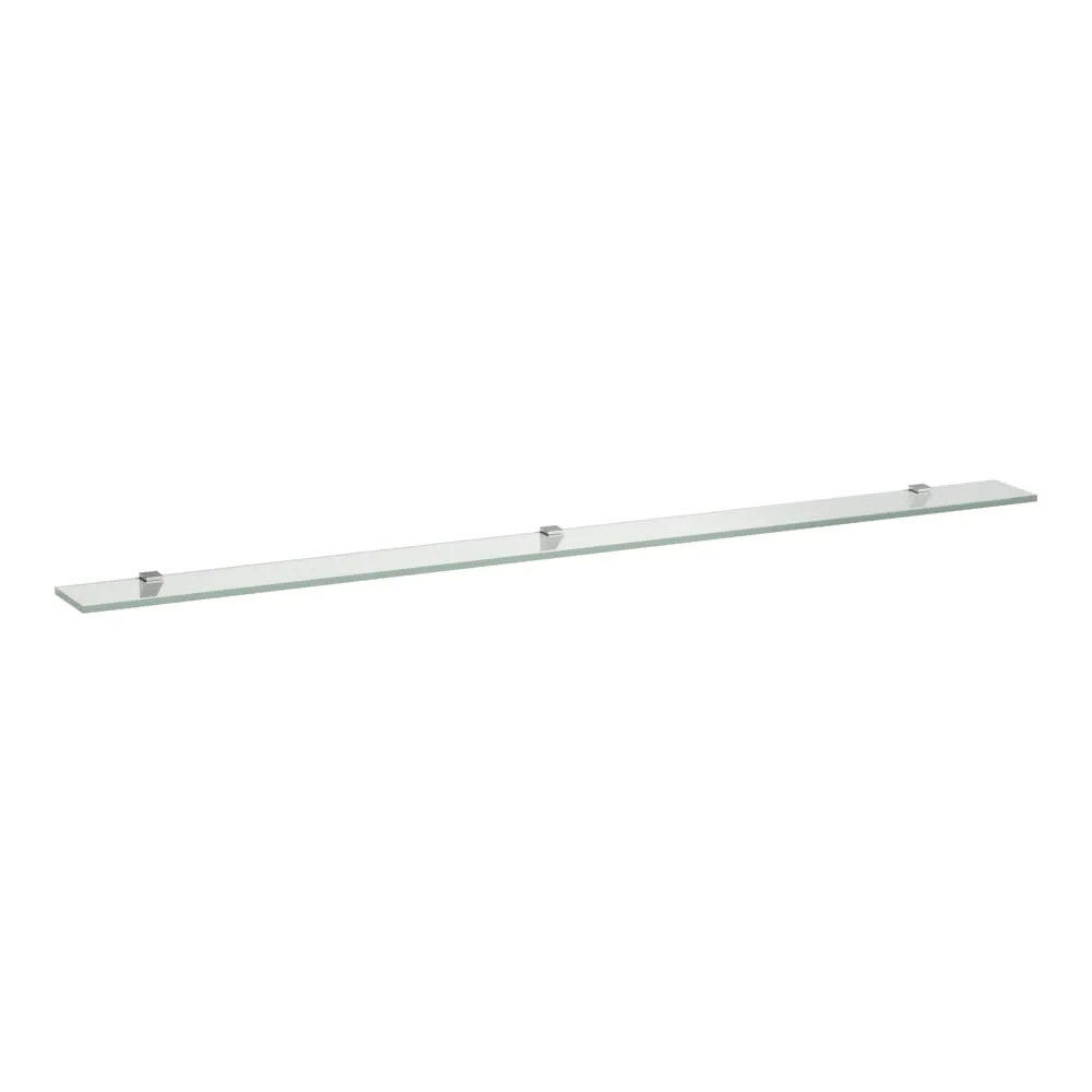 LAUFEN FRAME 25 Skleněná polička s 3 upevněními na stěnu 1500 mm 1500 x 120 x 10 mm #H4475899004501 - 000 - Bílá