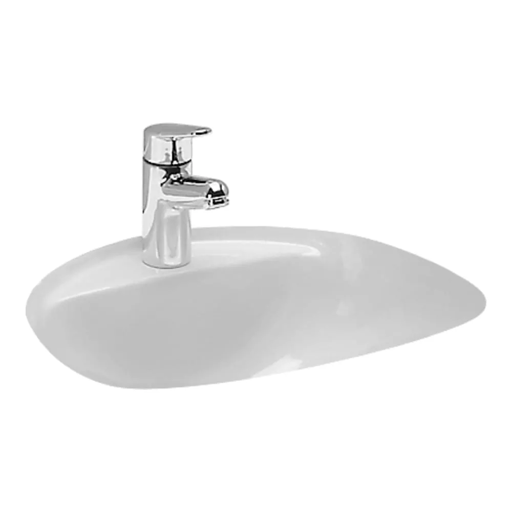 LAUFEN BIJOU Vestavné umyvadlo, broušená horní hrana 415 x 365 x 205 mm #H8112200001111 - 000 - Bílá