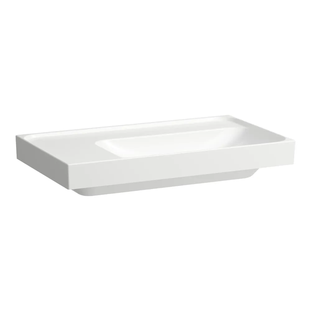 LAUFEN MEDA Umyvadlová mísa, s armaturní deskou vpravo 600 x 350 x 150 mm #H8121130001061 - 000 - Bílá