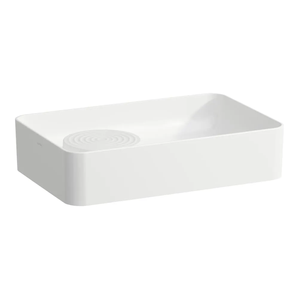 LAUFEN VAL Umyvadlová mísa, s odkládací plochou 550 x 360 x 125 mm #H8122824001121 - 000 - Bílá