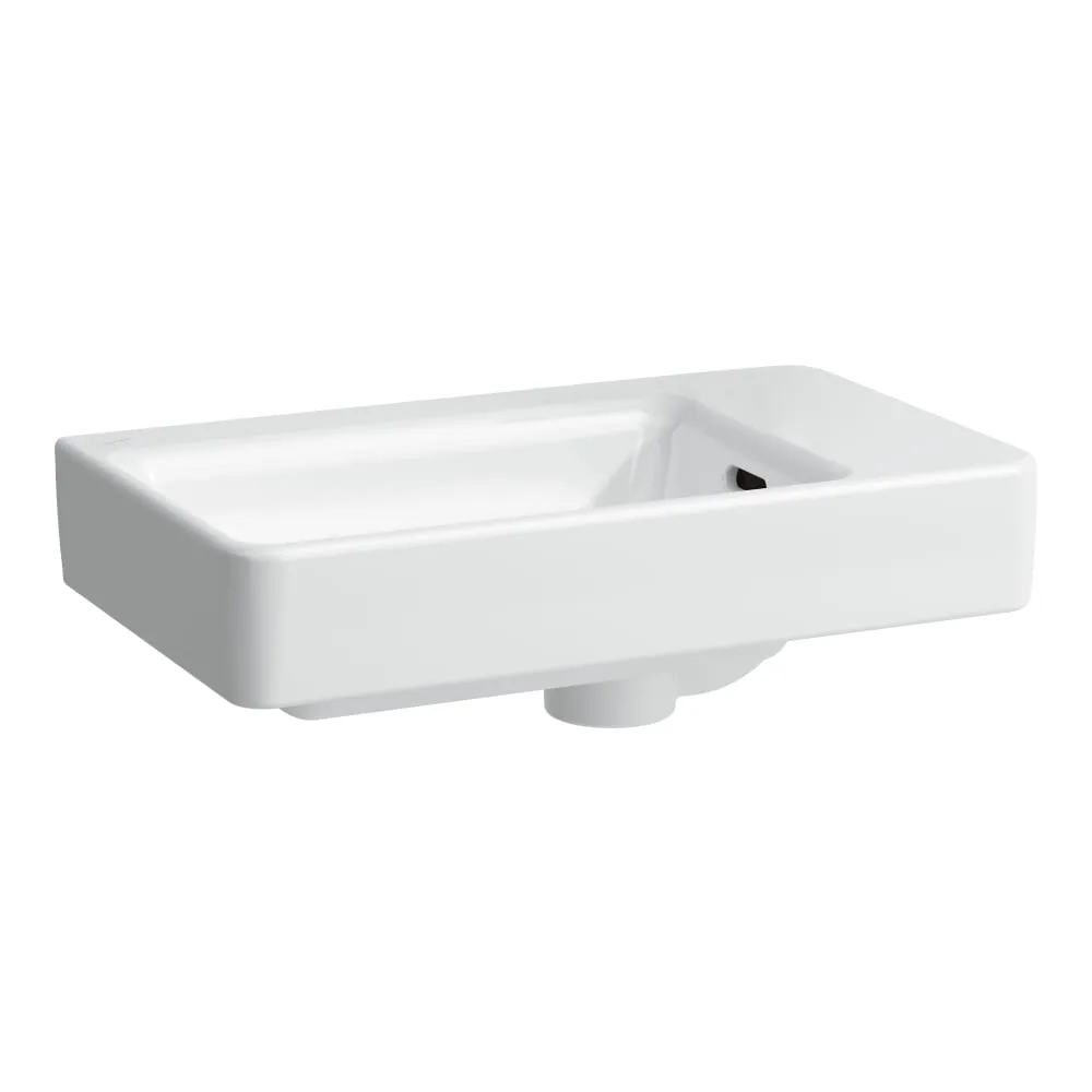 LAUFEN PRO S Umývátko, asymetrické pravé 480 x 280 x 85 mm #H8159540001091 - 000 - Bílá