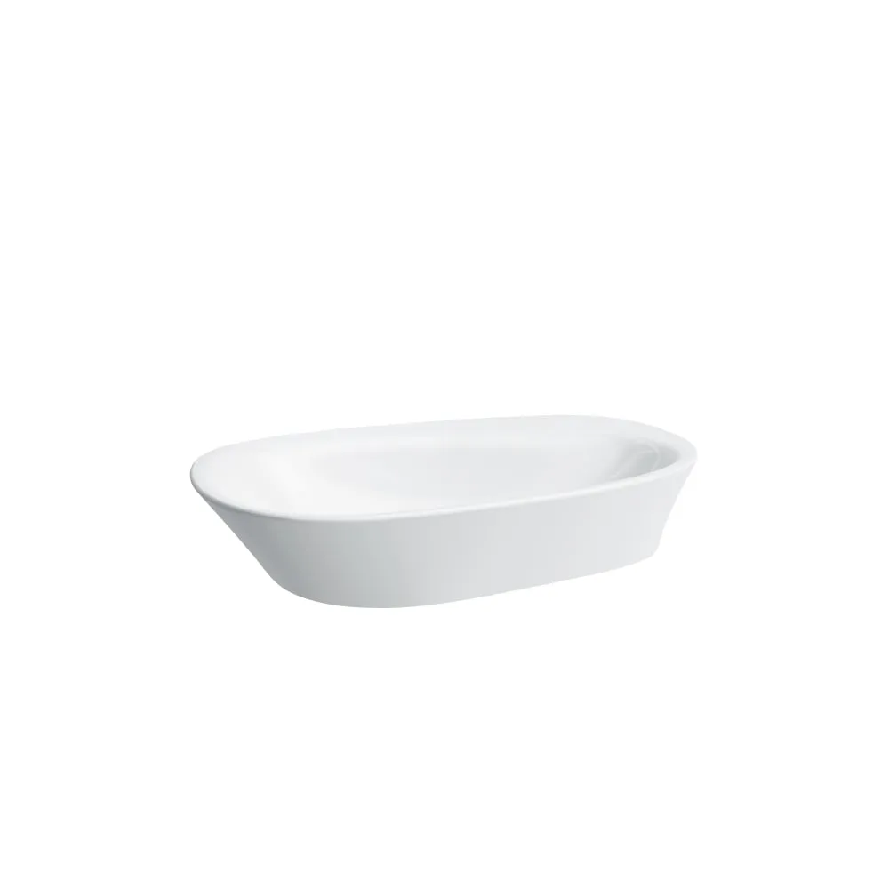 LAUFEN PALOMBA COLLECTION Umyvadlová mísa, s armaturní deskou 600 x 400 x 130 mm #H8168030001121 - 000 - Bílá