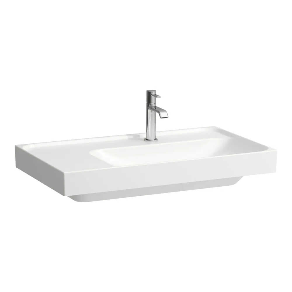 LAUFEN MEDA Umyvadlo, s odkládací plochou vlevo 800 x 460 x 160 mm #H8171157581111 - 000 - Bílá