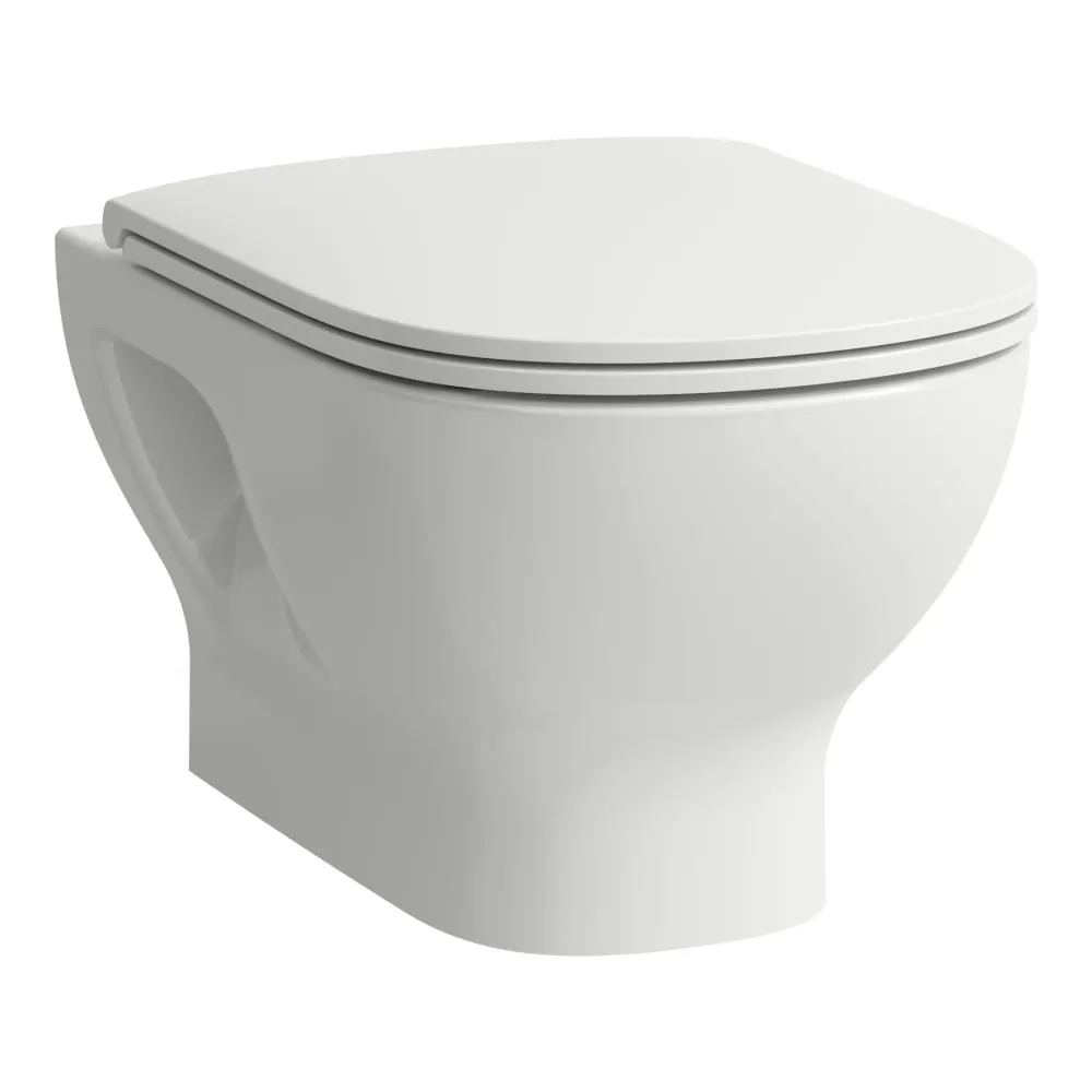 LAUFEN LUA Závěsné WC Basic, rimless, hluboké splachování 520 x 360 x 345 mm #H8200810000001 - 000 - Bílá