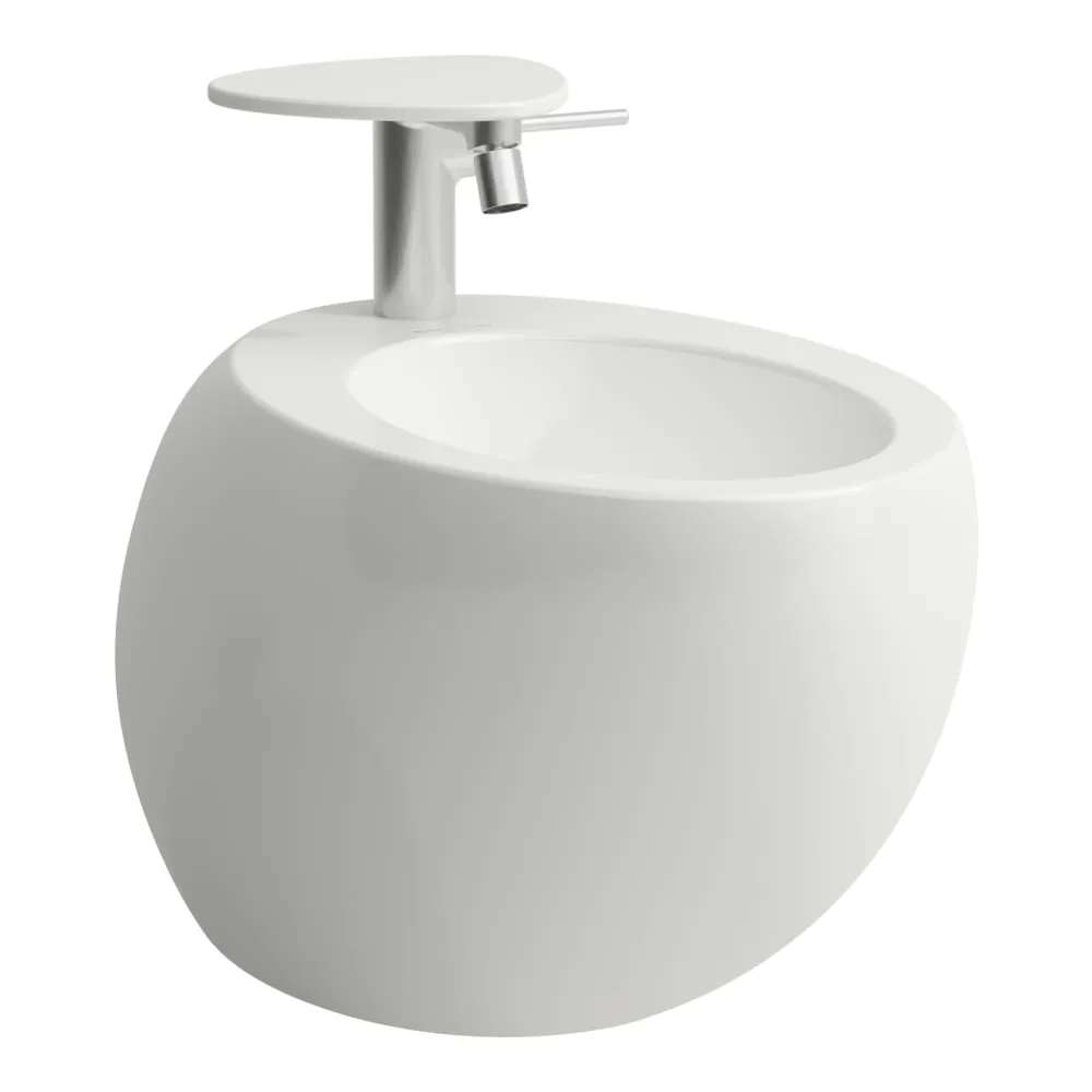 LAUFEN ILBAGNOALESSI Závěsný bidet 585 x 390 x 355 mm #H8309714003041 - 400 - Bílá LCC (LAUFEN Clean Coat)