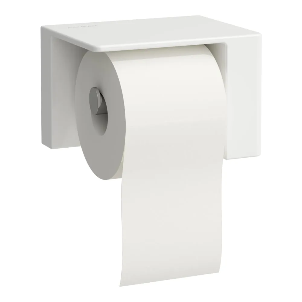 LAUFEN VAL Držák toaletního papíru, včetně instalační sady, levý 170 x 135 x 115 mm #H8722817580001 - 000 - Bílá