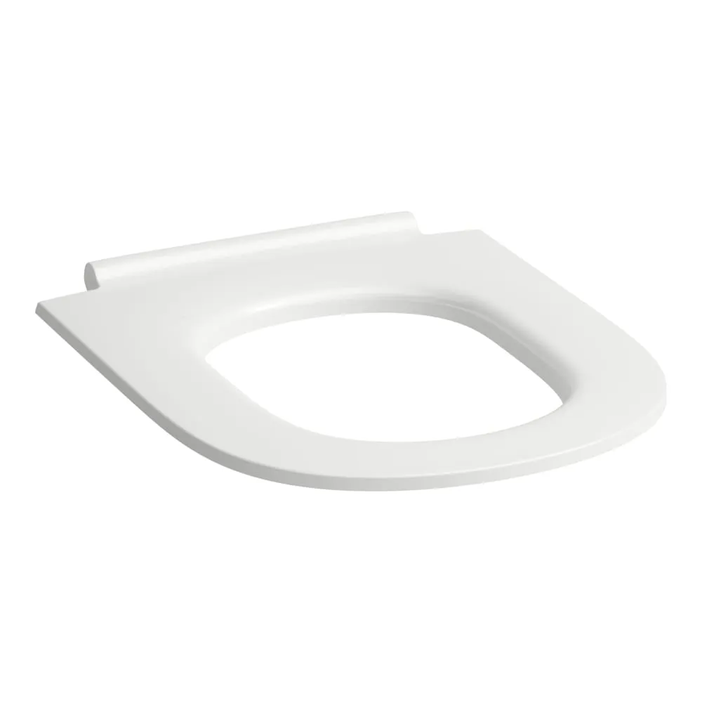 LAUFEN LUA POUZE sedátko pro závěsné WC 820956, 820965, bez poklopu, sladěno i s kolekcemi Form a Living 446 x 367 x 46 mm #H8910840000001 - 000 - Bílá