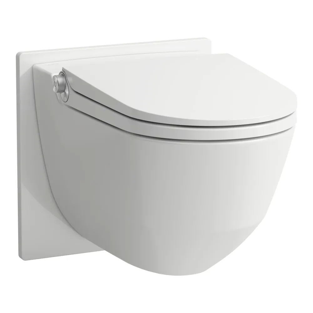 LAUFEN CLEANET RIVA Přídavná montážní podložka pro Riva H820691, bílá, pouze pro instalaci, kdy jsou připojení vzdálena více než 9 cm od středu 450 x 450 x 25 mm #H8946900000001