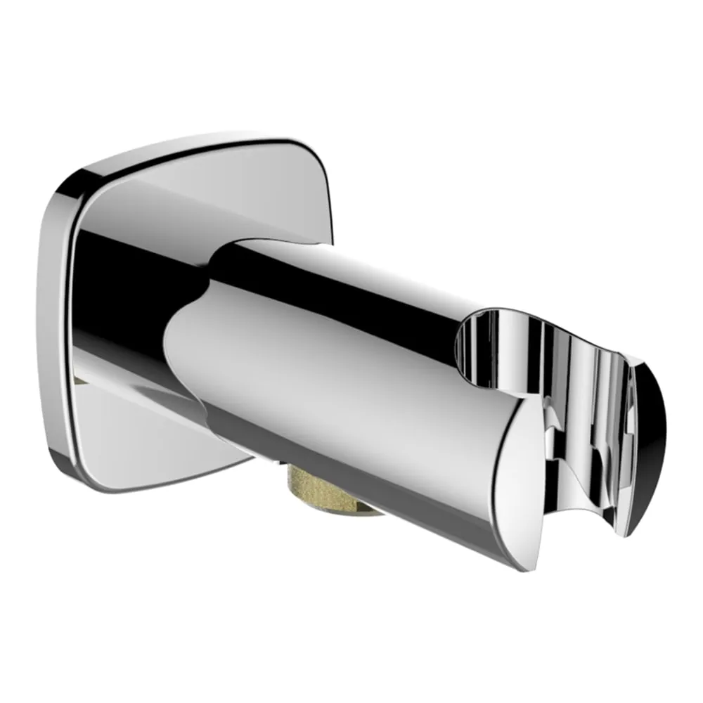 LAUFEN SPRCHOVÉ PŘÍSLUŠENSTVÍ City připojení sprchové hadice 1/2" s nástěnným držákem ruční sprchy #HF504773100000