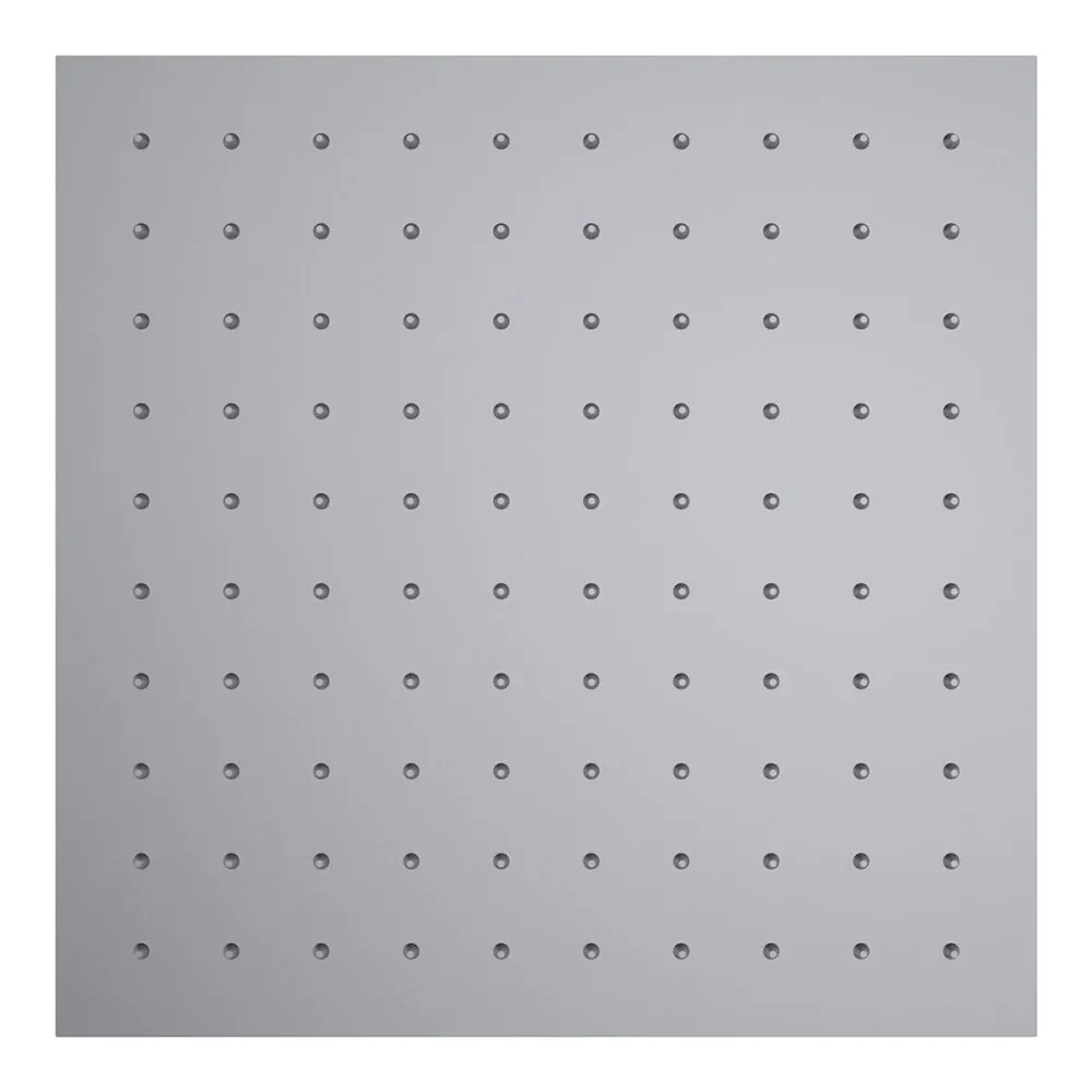 LAUFEN Quadriga hlavová sprcha čtvercová s dešťovým efektem, ultra plochá, 300 × 300 mm, kartáčovaná nerez ocel #HF504732441000