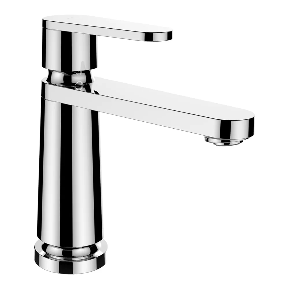 LAUFEN THE NEW CLASSIC Umyvadlová stojánková páková baterie, pevný výtok 130 mm, chrom, bez automatické výpusti #HF900504100000