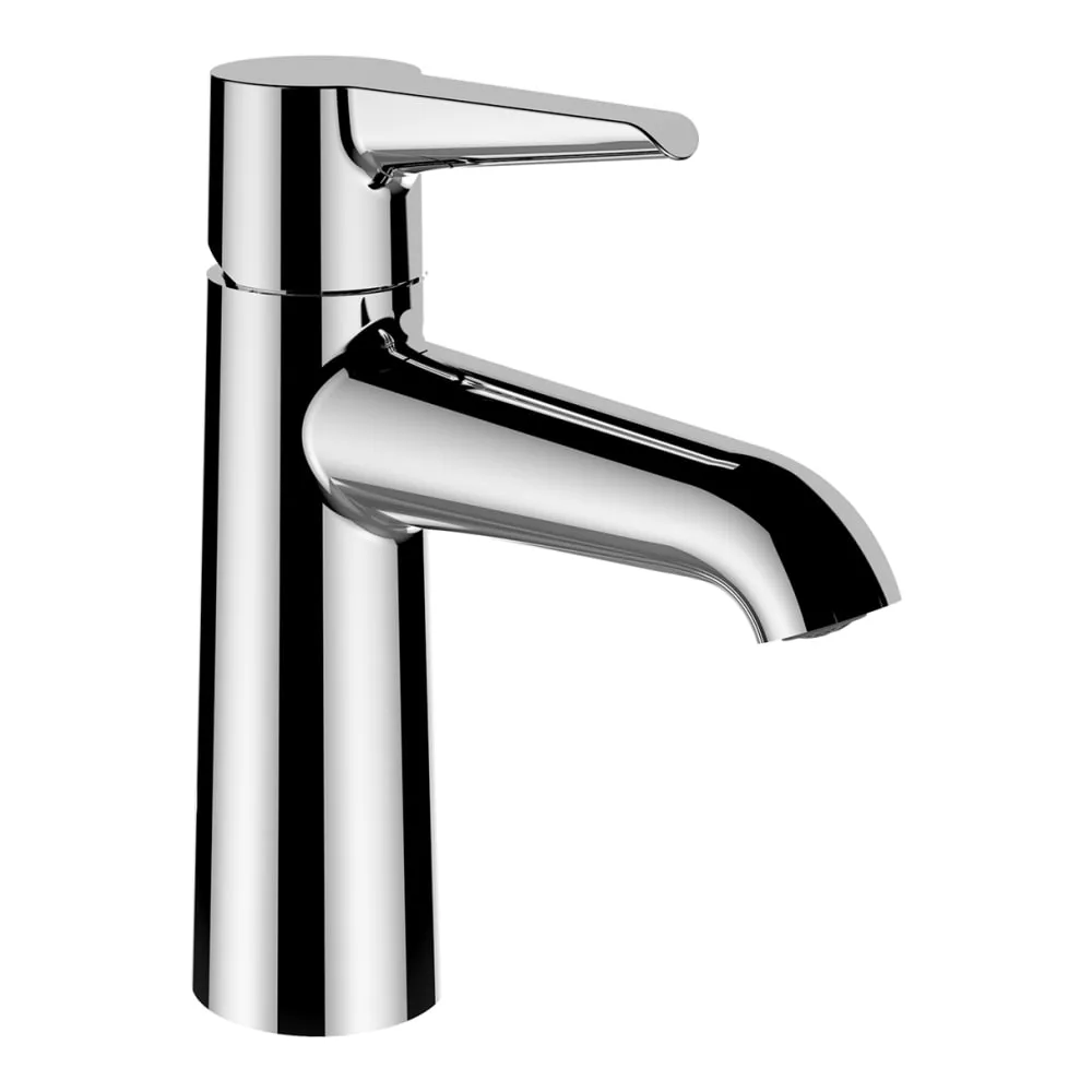 LAUFEN PURE Umyvadlová stojánková páková baterie, pevný výtok 110 mm, bez automatické výpusti, chrom #HF901702100000