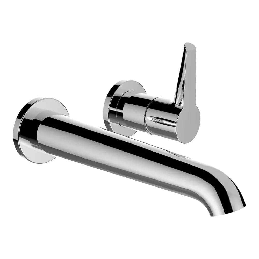 LAUFEN PURE Umyvadlová podomítková pro 2-bodový Simibox, výtok 180 mm, chrom #HF901722100000