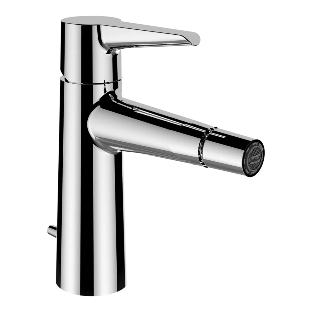 LAUFEN PURE Bidetová stojánková páková baterie, Eco+, s automatickou výpustí, chrom #HF901710100000