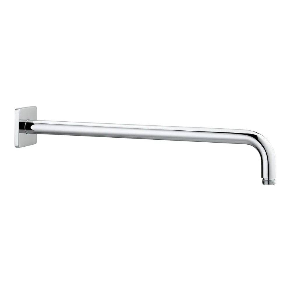 LAUFEN SPRCHOVÉ PŘÍSLUŠENSTVÍ Sprchové rameno nástěnné, 420 mm, s čtvercovou rozetou, vhodné k čtvercovým a obdélníkovým hlavovým sprchám #HF960108100001