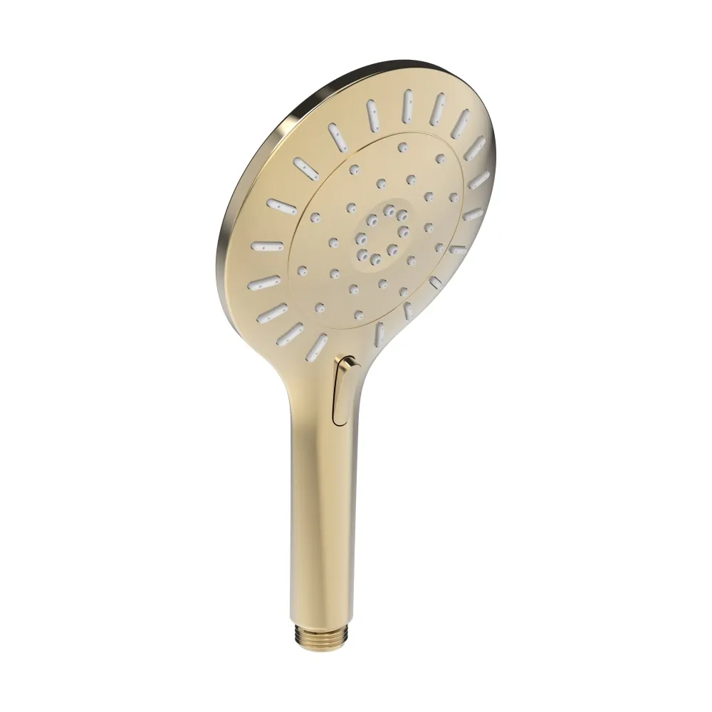 LAUFEN SPRCHOVÉ PŘÍSLUŠENSTVÍ Ruční sprcha 'MyTwin120', 3 druhy proudu, chrom, průtok 5,7 l/min, PVD zlatá lesklá #HF939029463000