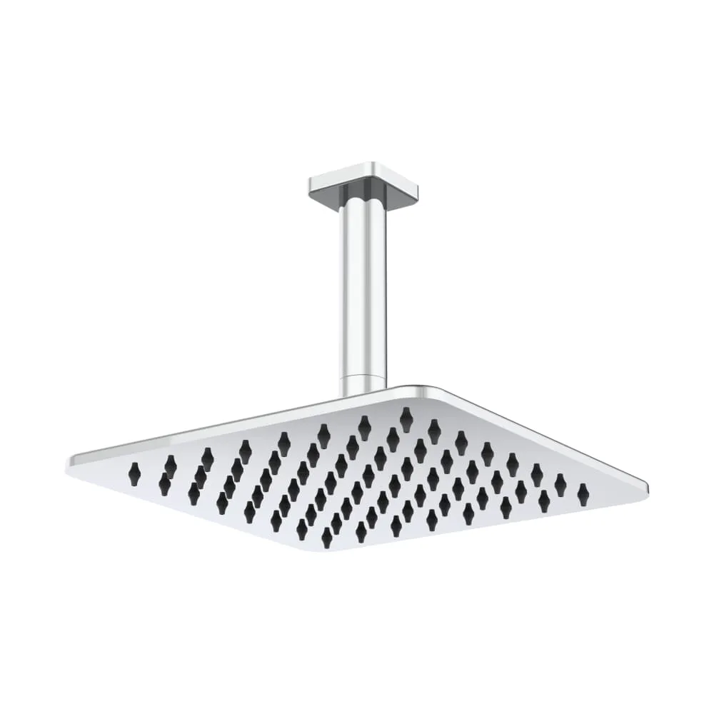 LAUFEN Sprchová hlavice 202 x 202 mm, se stropním ramenem 100 mm, stropní montáž #HF960107100001