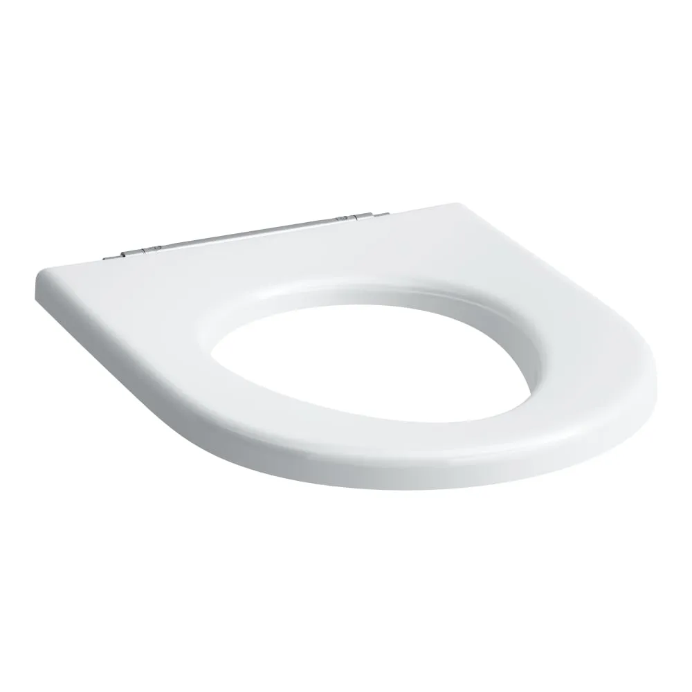 LAUFEN PRO LIBERTY Sedátko bez poklopu, bezbariérové. Vhodné pro WC LAUFENpro a Moderna, zesílené panty a dorazy. 450 x 355 x 30 mm #H8989513000001 - 300 - Bílá