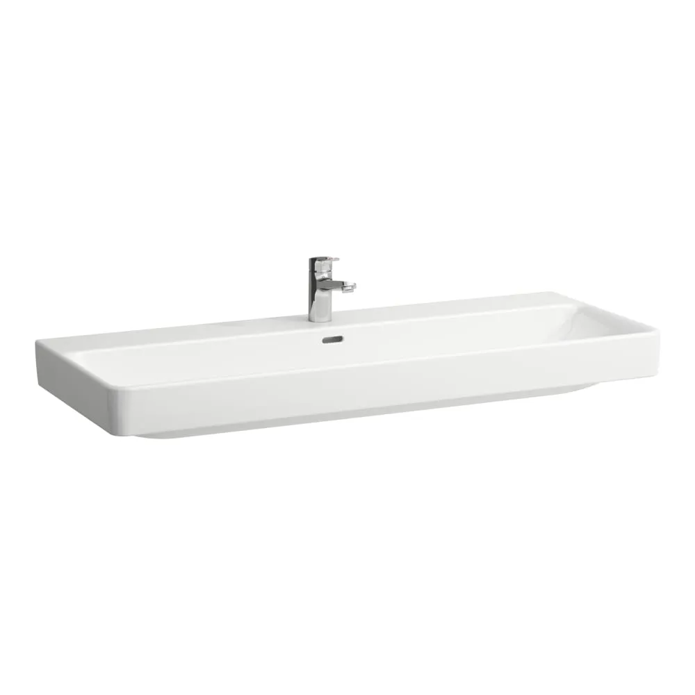 LAUFEN PRO S Dvojité umyvadlo k zabudování do nábytku 1200 x 465 x 95 mm #H814965A001091 - 000 - Bílá