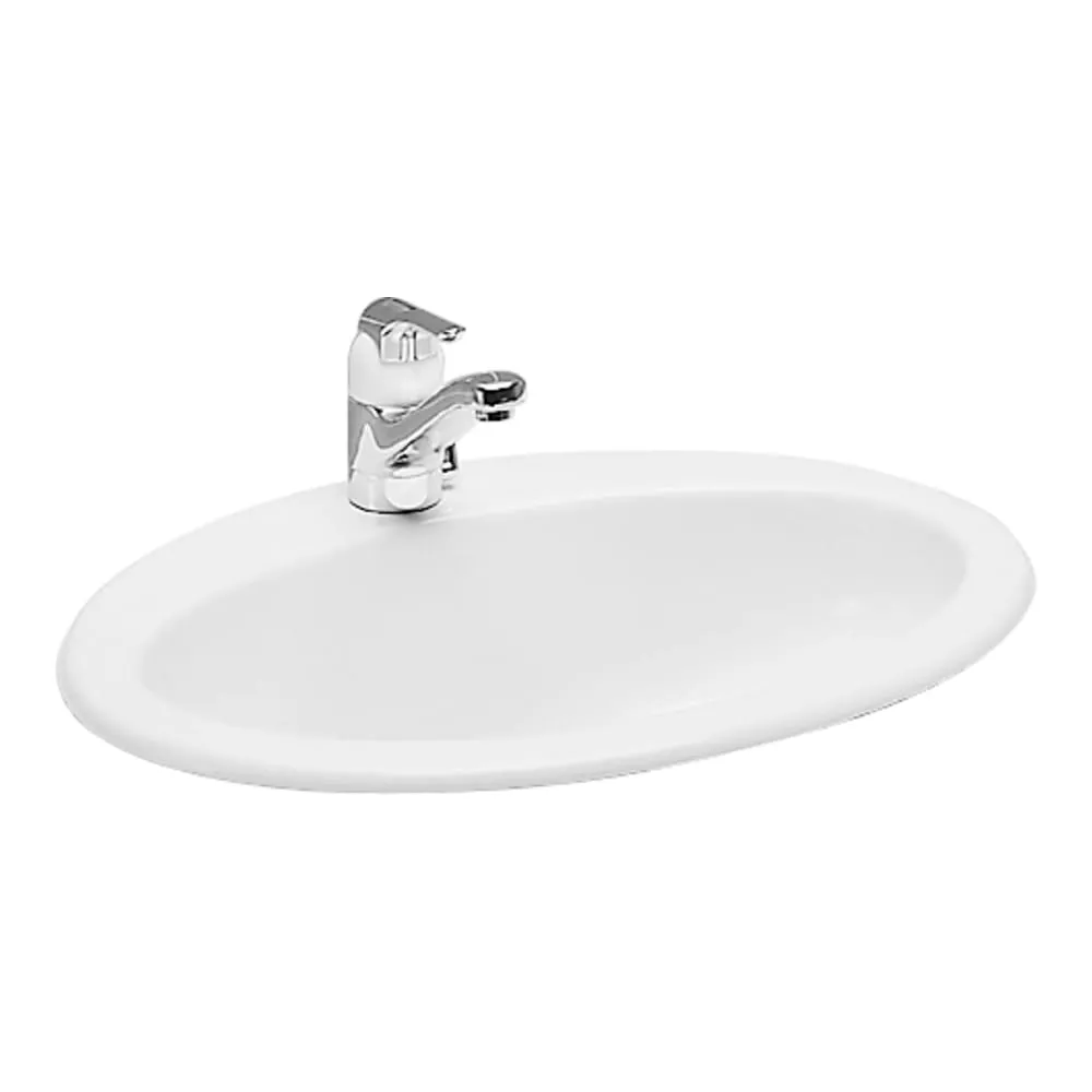 LAUFEN INDOVA Zápustné umyvadlo 610 x 480 x 12 mm #H8113920000001 - 000 - Bílá