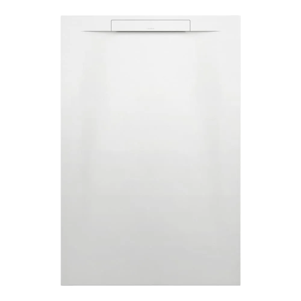 LAUFEN PRO S Sprchová vanička, obdélníková, s lineárním odtokem na kratší straně, materiál Marbond 1200 x 800 x 30 mm #H2101820780001 - 000 - Bílá