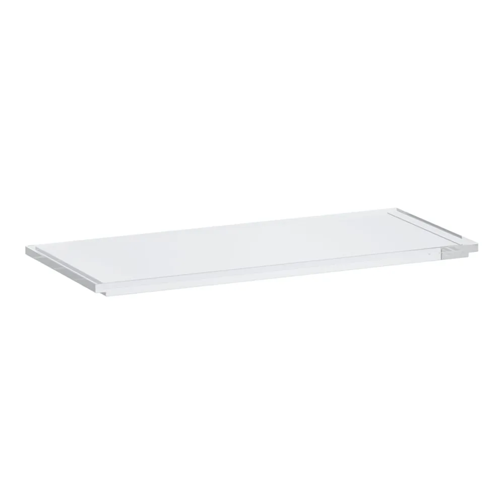 LAUFEN Kartell LAUFEN Polička pro umyvadlo 460 x 200 x 15 mm #H3853310840001 - 084 - Krystal transparentní
