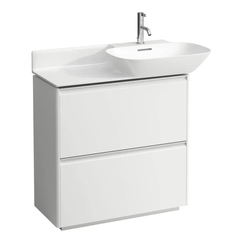 LAUFEN BASE Skříňka pod umyvadlo, se 2 zásuvkami, pro umyvadla H813301, H813302 770 x 350 x 770 mm #H4030021102661 - 260 - Bílá mat