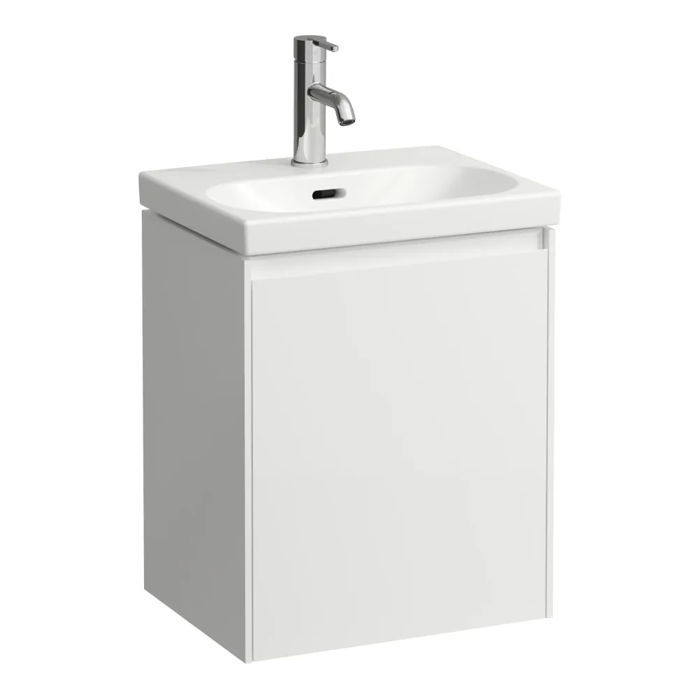 LAUFEN LANI Skříňka pod umyvadlo, 1 dvířka, závěsy vlevo, pro umývátko H815081 435 x 340 x 515 mm #H4035011122671 - 260 - Bílá mat
