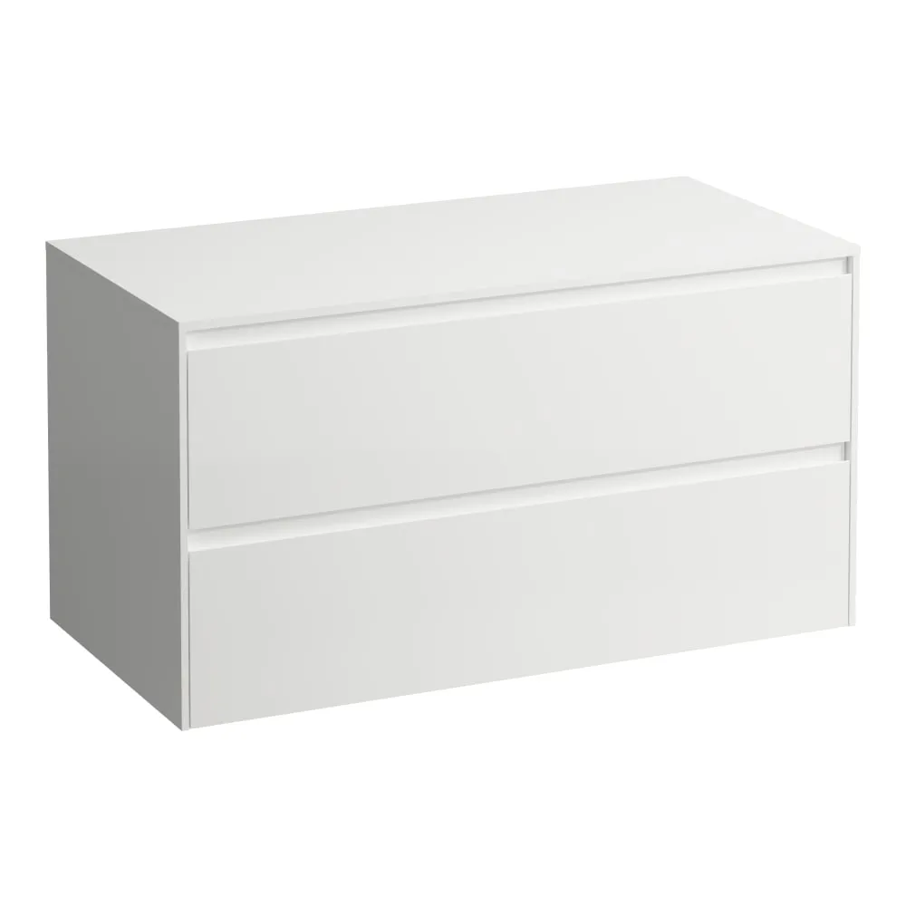 LAUFEN LANI Zásuvkový element 1000, se 2 zásuvkami, bez výřezu, top 12 mm 985 x 495 x 525 mm #H4043201122601 - 260 - Bílá mat