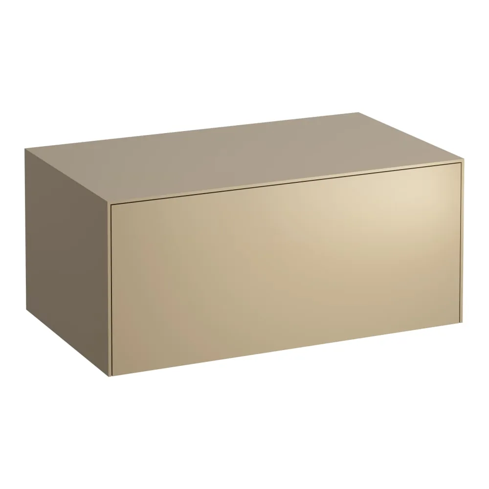 LAUFEN SONAR Skříňka pod umyvadlo 800, s 1 zásuvkou, bez výřezu 775 x 455 x 340 mm #H4054100340421 - 040 - Zlatá (lak)